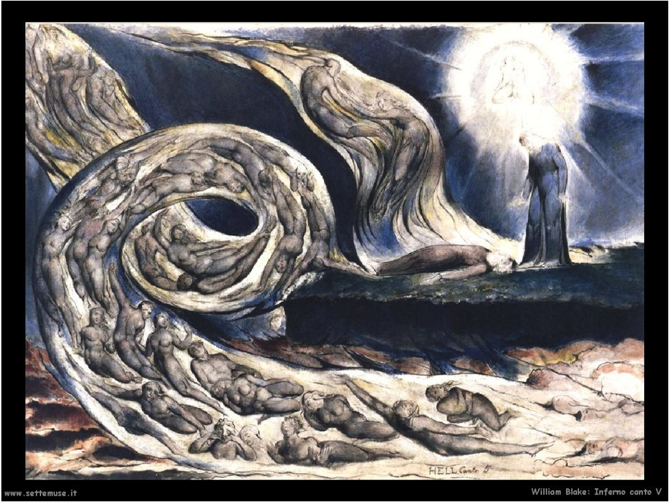 Concept of Dream Work – Detail of Blake's Inferno painting